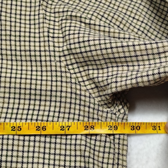 Abercrombie Fitch Plaid Long Sleeve Button Down Shirt Men XL 100% cotton - Picture 5 of 9